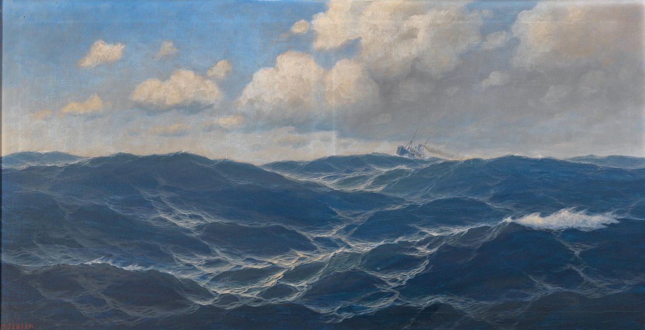 Paisaje marino de Max Jensen