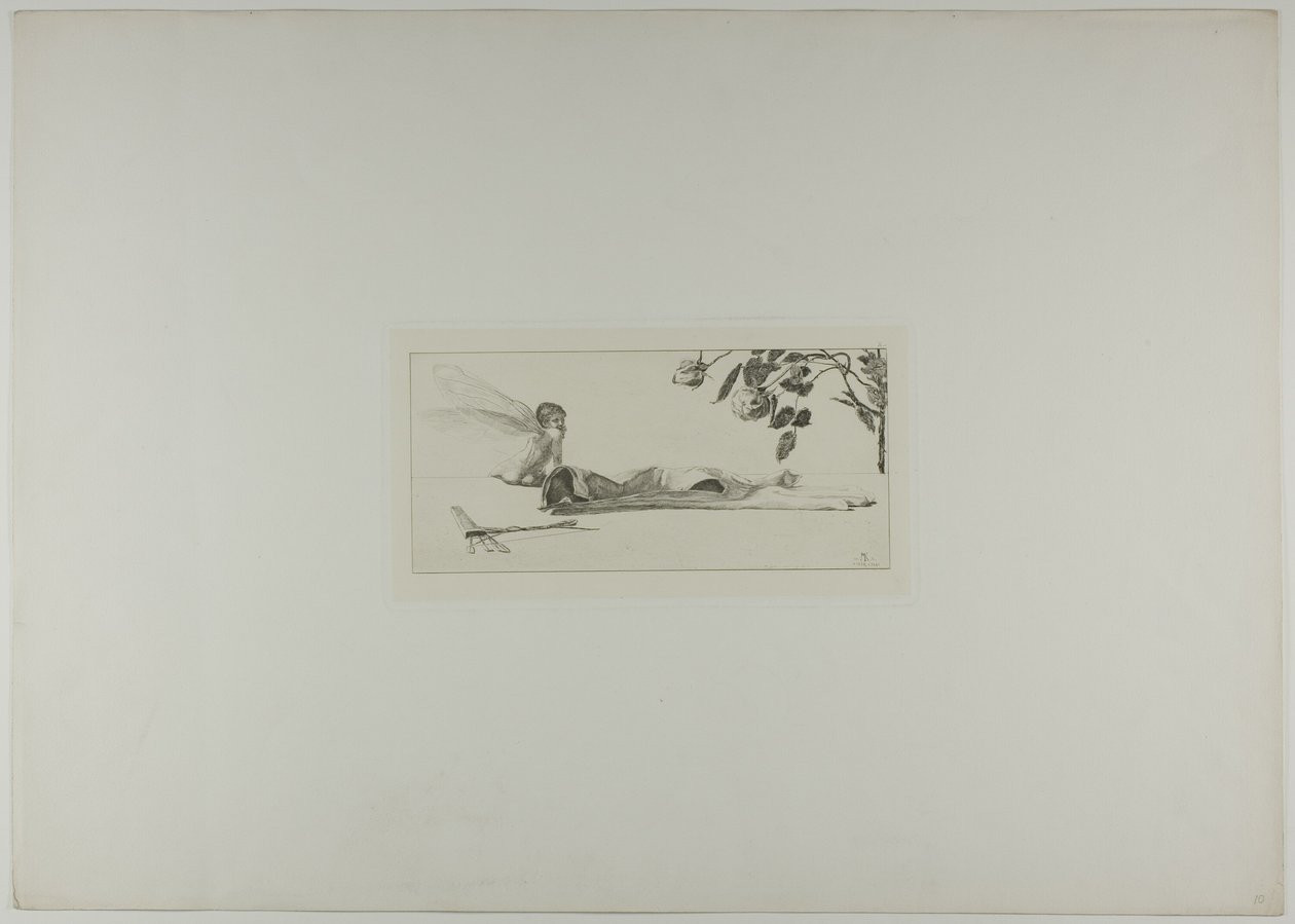 Cupido, placa diez de A Glove de Max Klinger