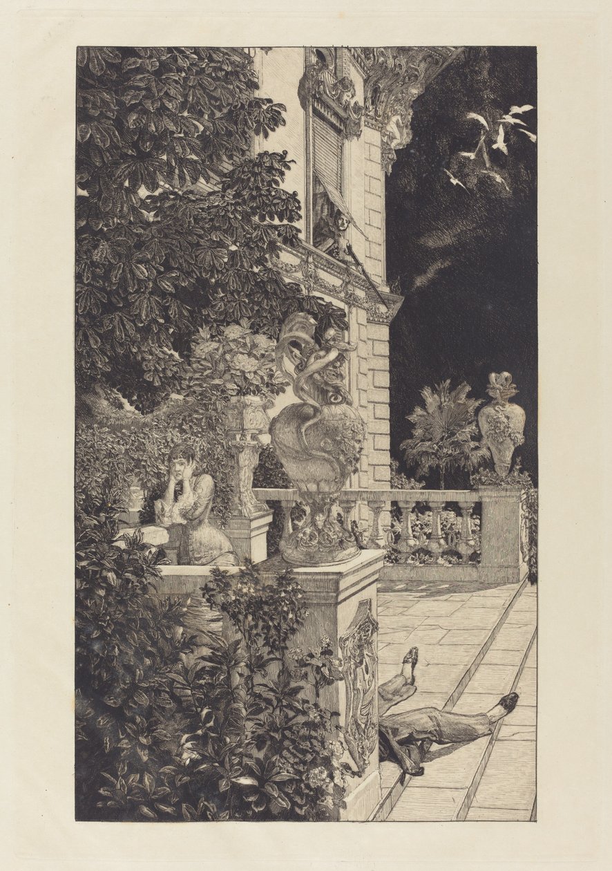 In Flagranti, 1883 de Max Klinger