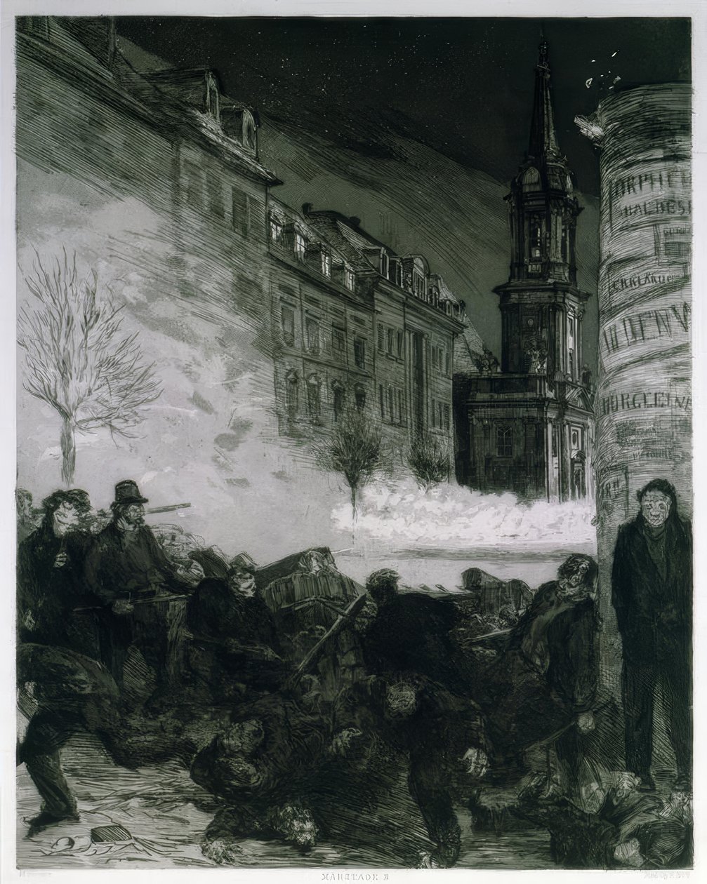 Días de marzo II de Max Klinger