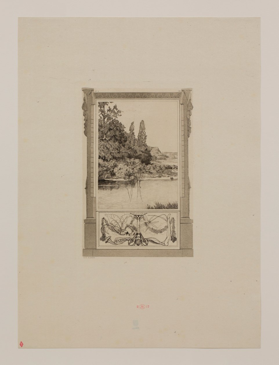 Narciso y Eco II de Max Klinger