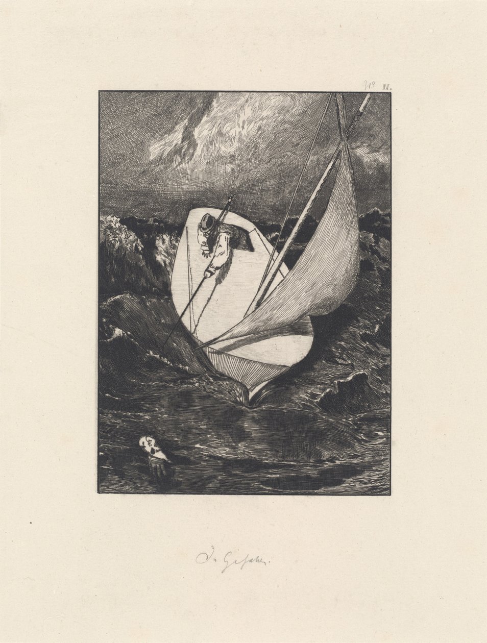 Rescate, 1878-1880 de Max Klinger