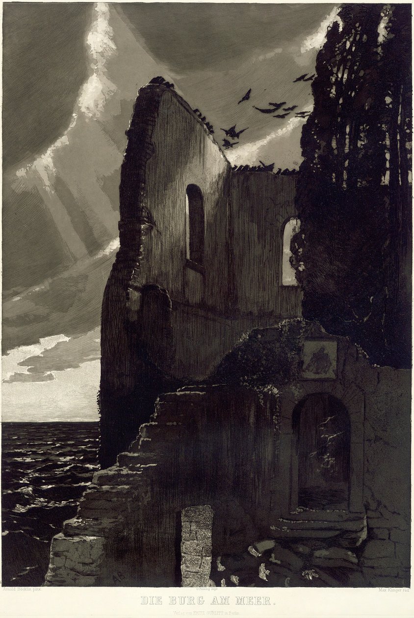El Castillo junto al Mar de Max Klinger