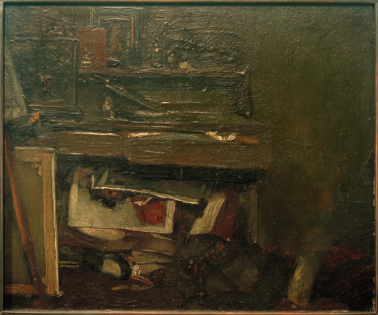 Rincón del taller de Max Liebermann