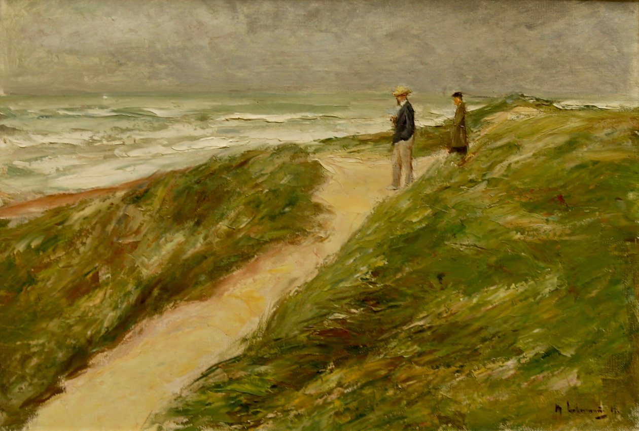 En la duna cerca de Katwijk de Max Liebermann