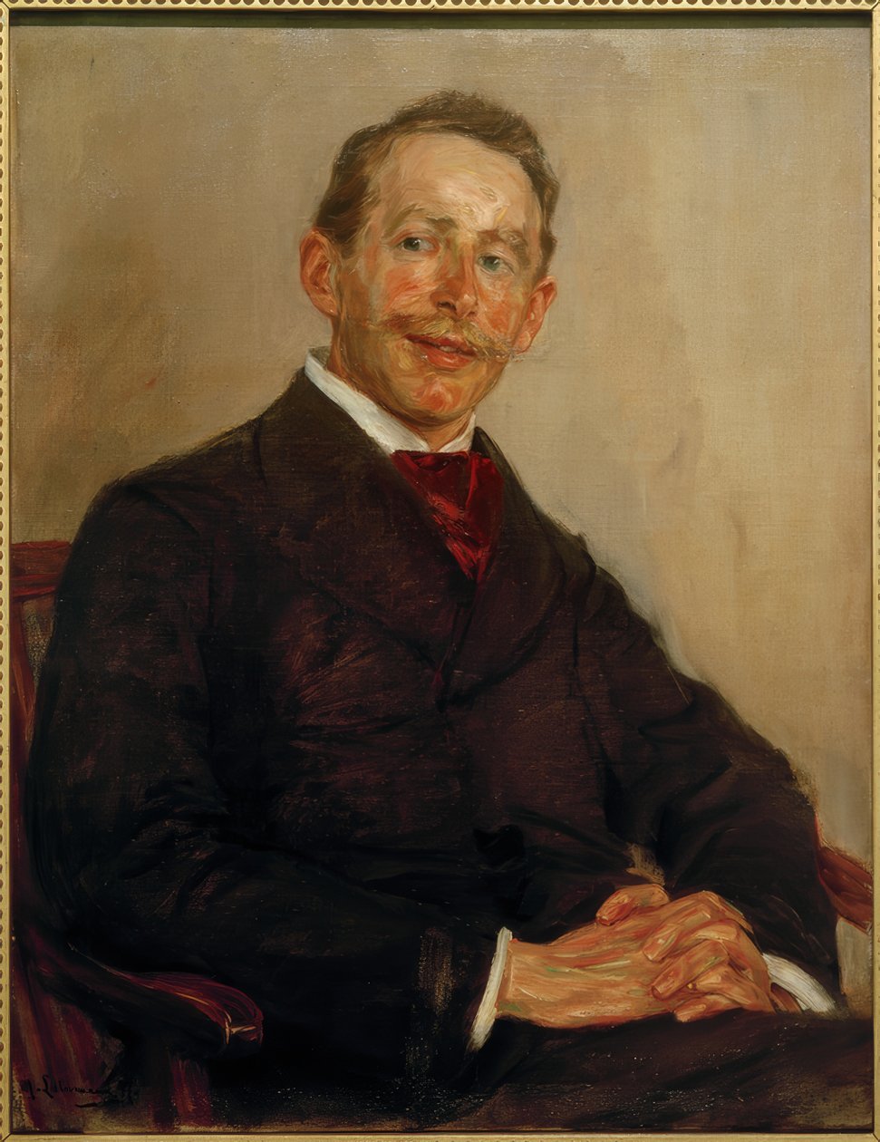 Retrato del Dr. Max Linde de Max Liebermann
