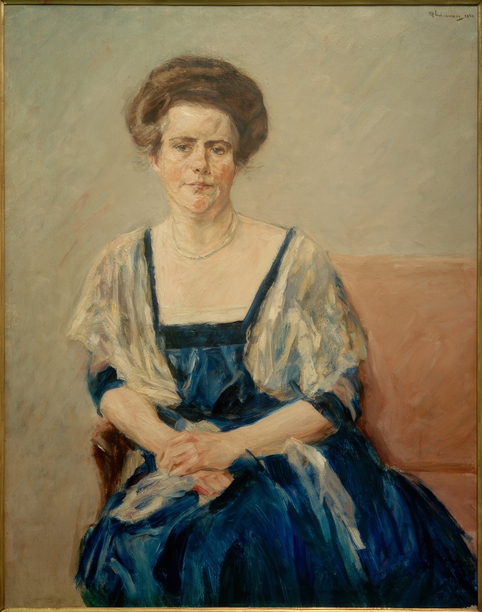 Retrato de Maria Newman de Max Liebermann