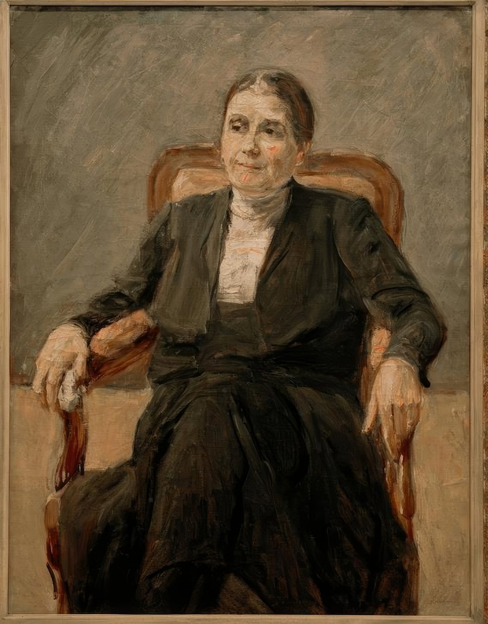 Retrato de Martha Liebermann de Max Liebermann