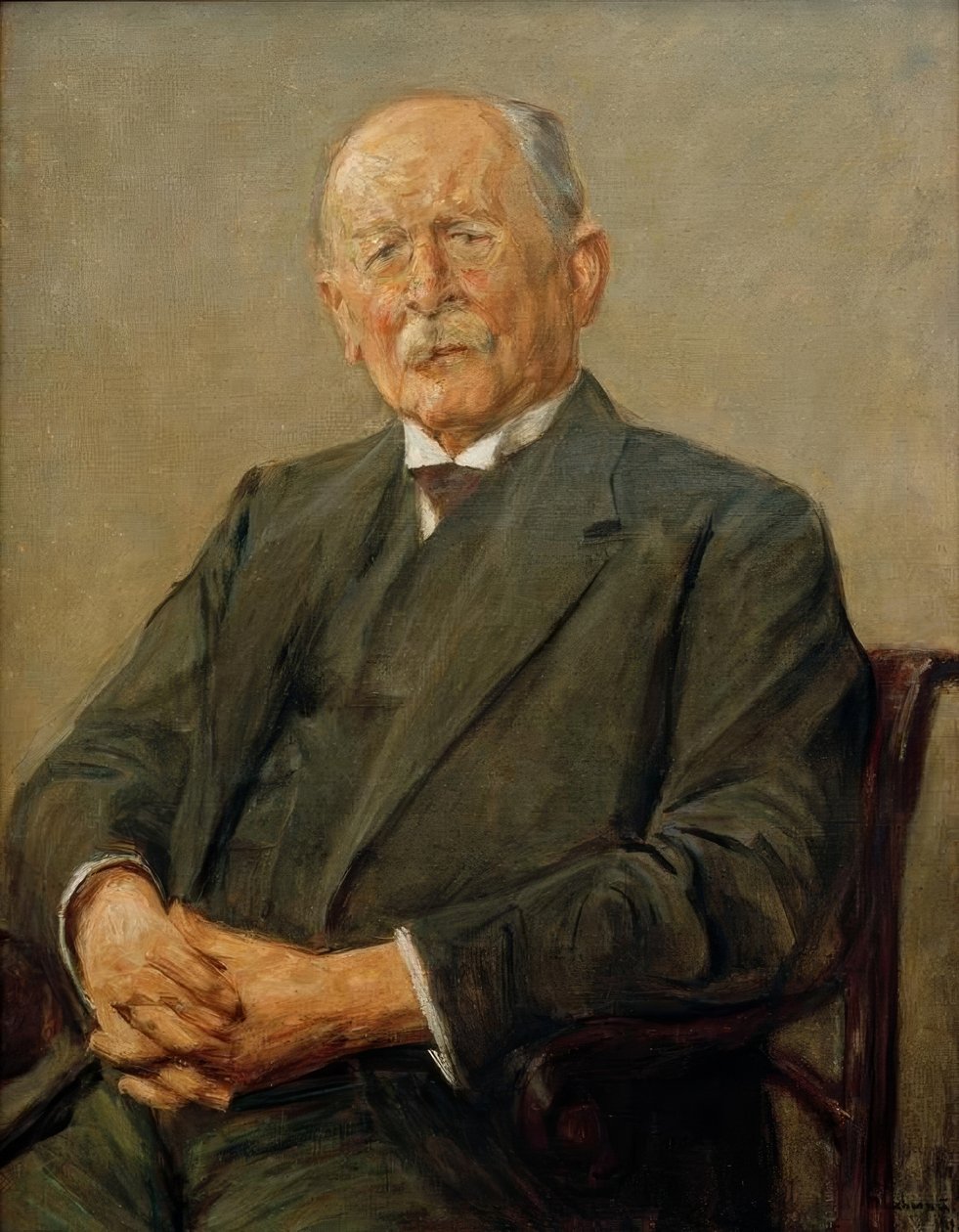 Retrato del director general Gerstenberg de Max Liebermann