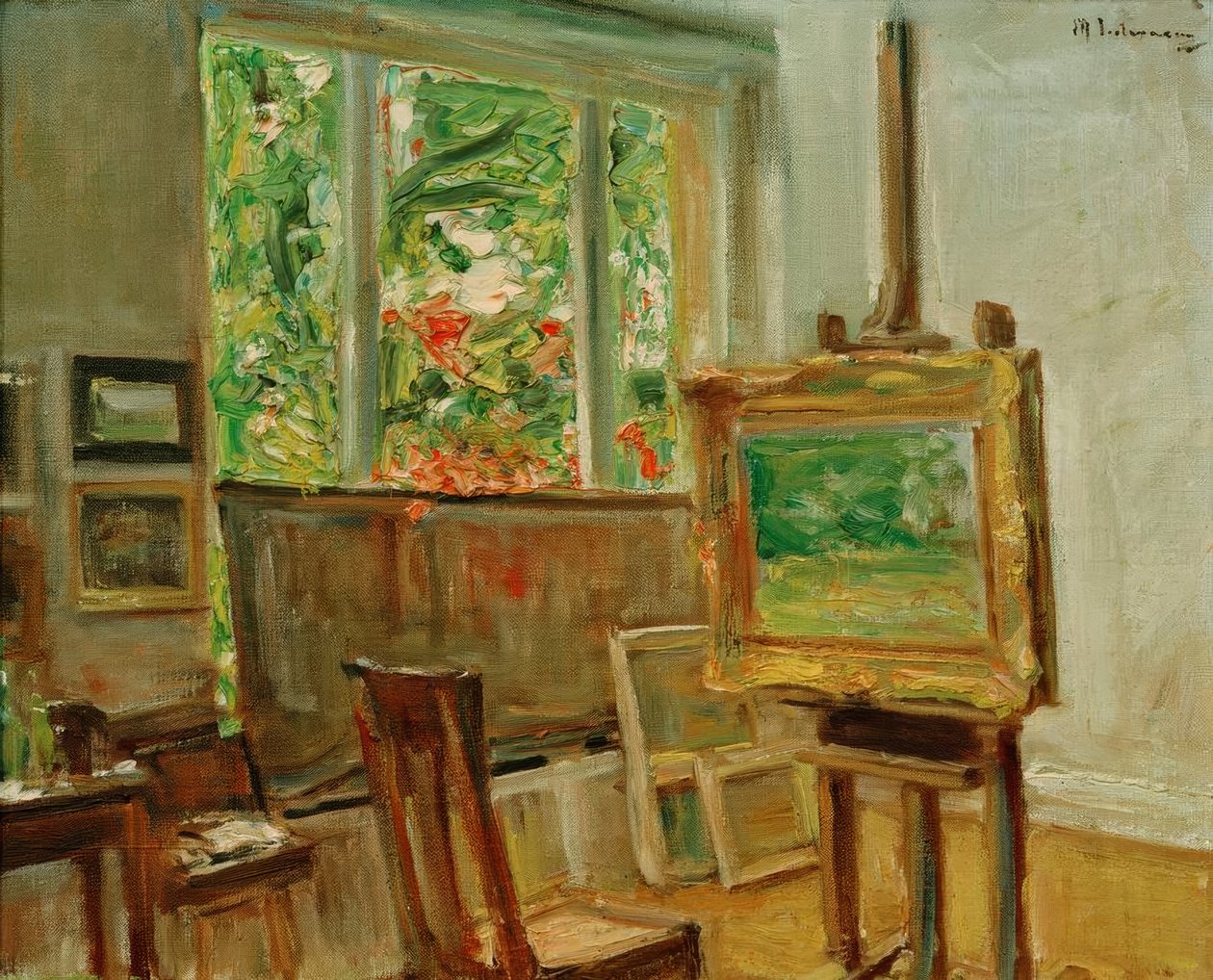 El estudio en Wannsee de Max Liebermann