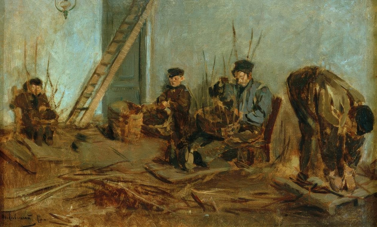 Los cesteros de Max Liebermann