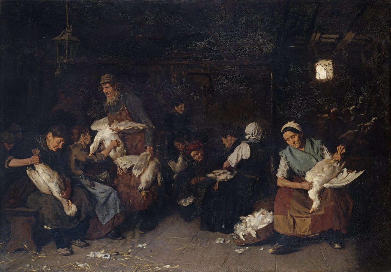 Gänserupferinnen de Max Liebermann