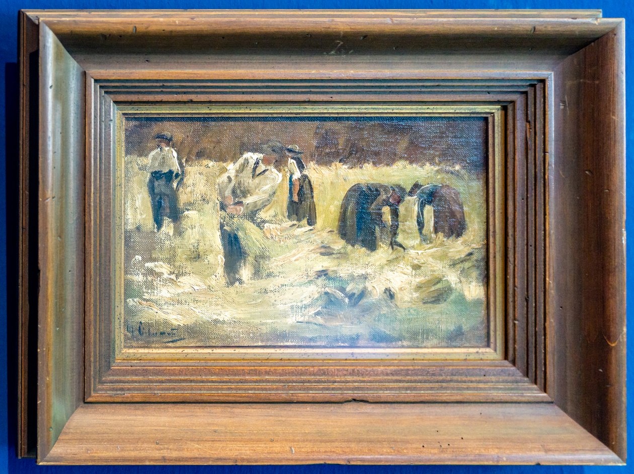 Cosecha de cereales de Max Liebermann