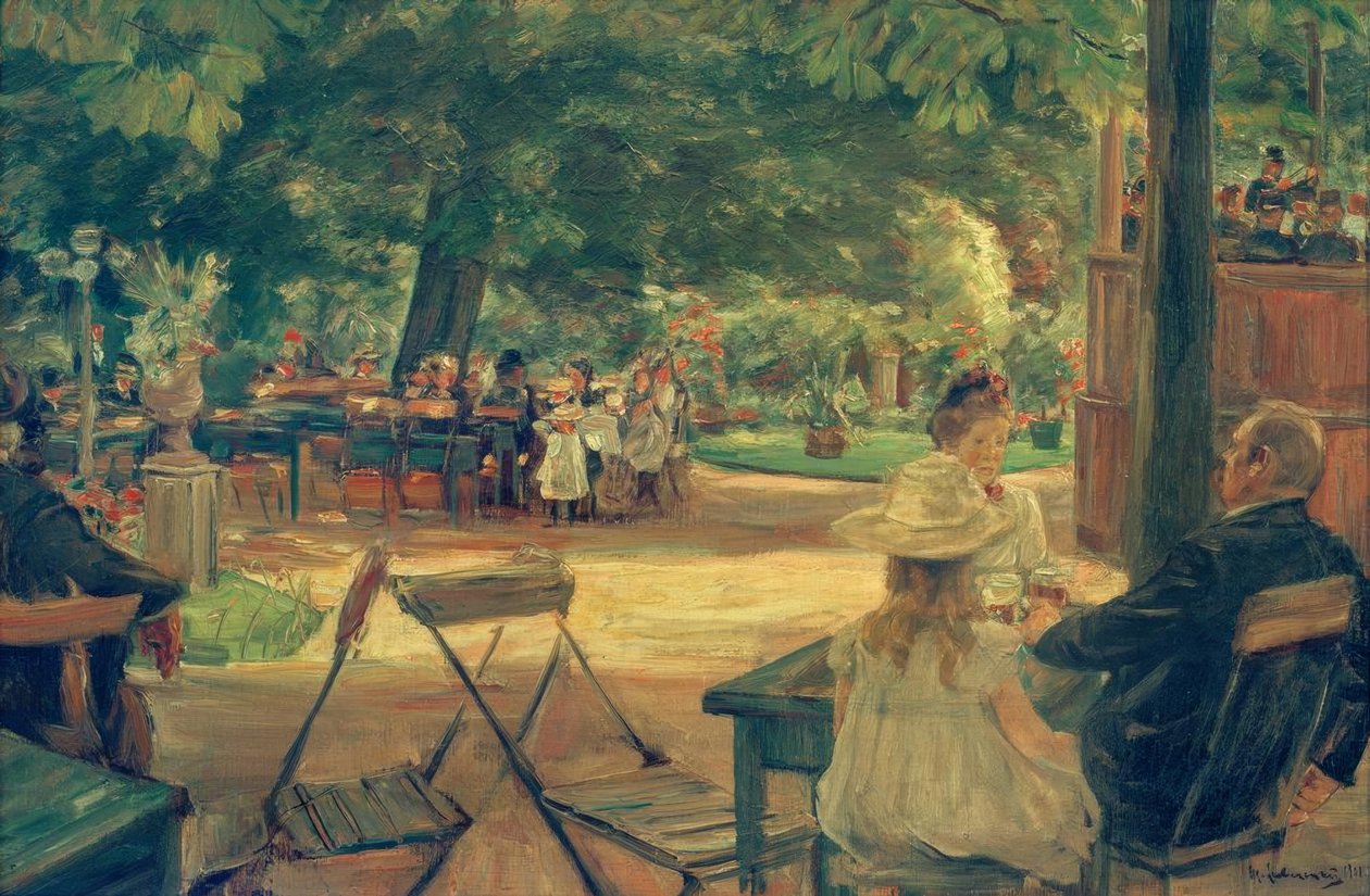 En las tiendas de Max Liebermann