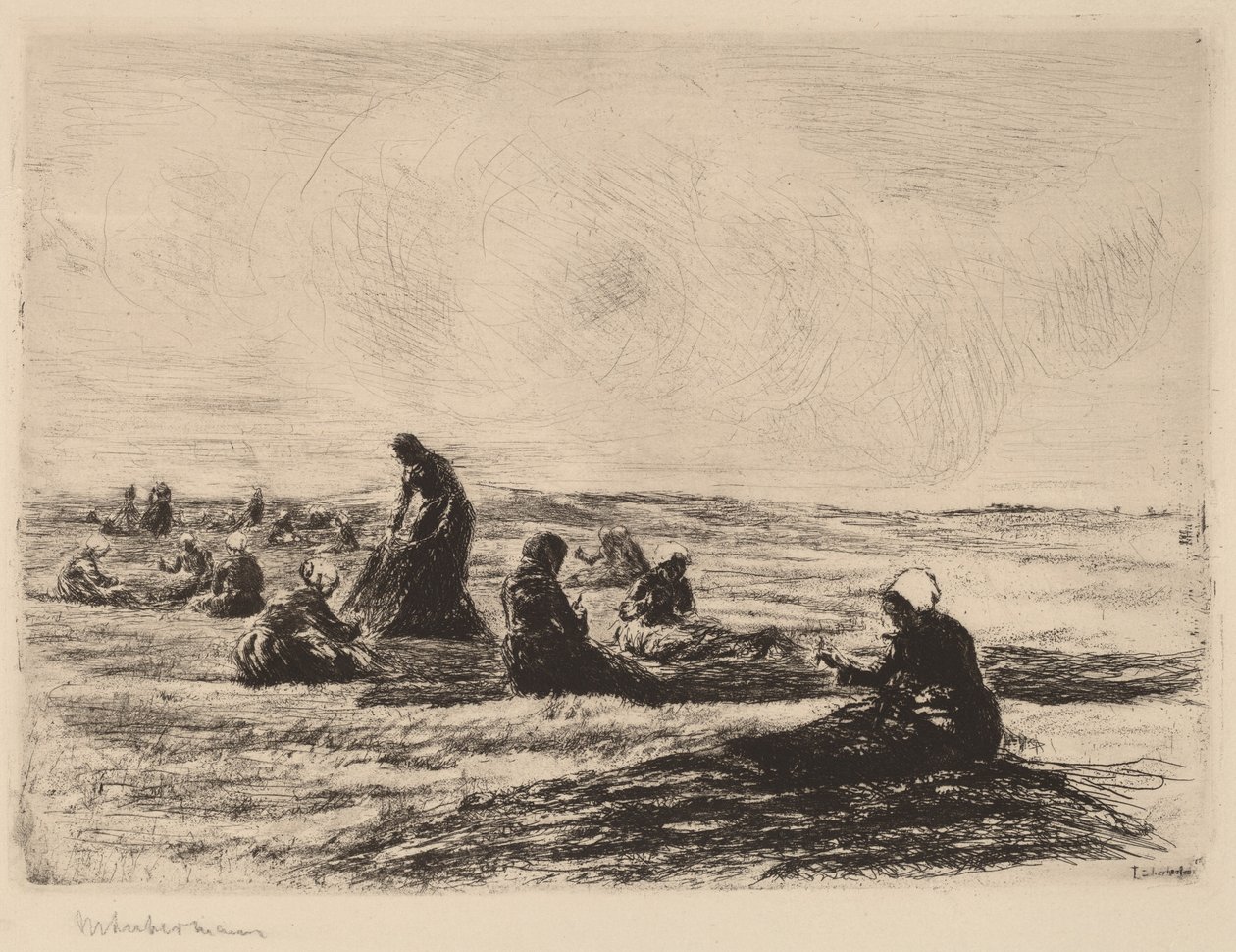 Remendando las redes de Max Liebermann