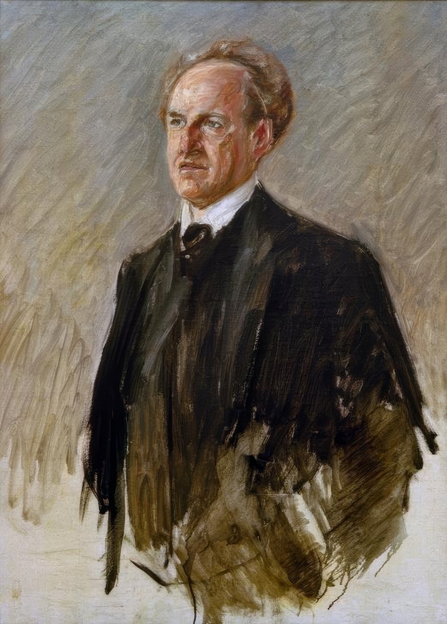 Retrato de Gerhart Hauptmann de Max Liebermann