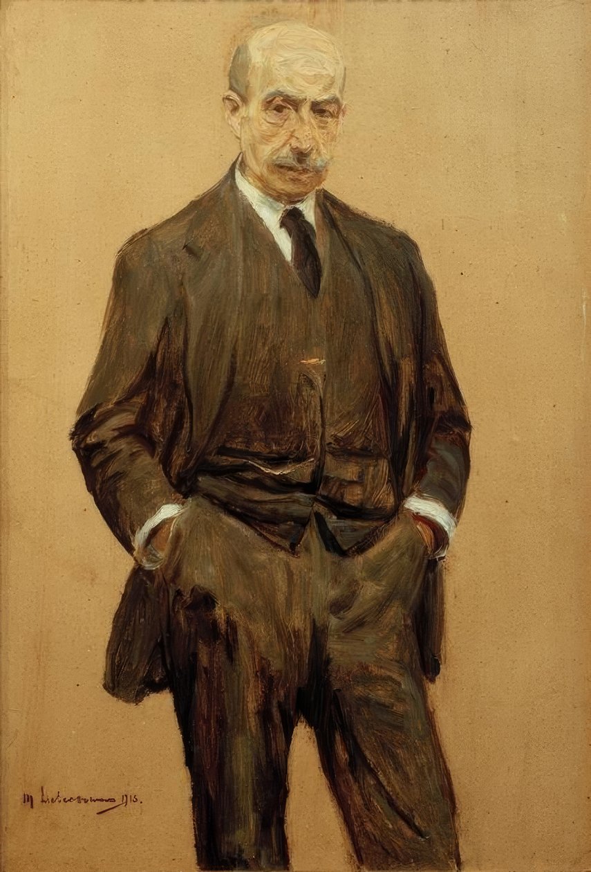 Autorretrato de Max Liebermann