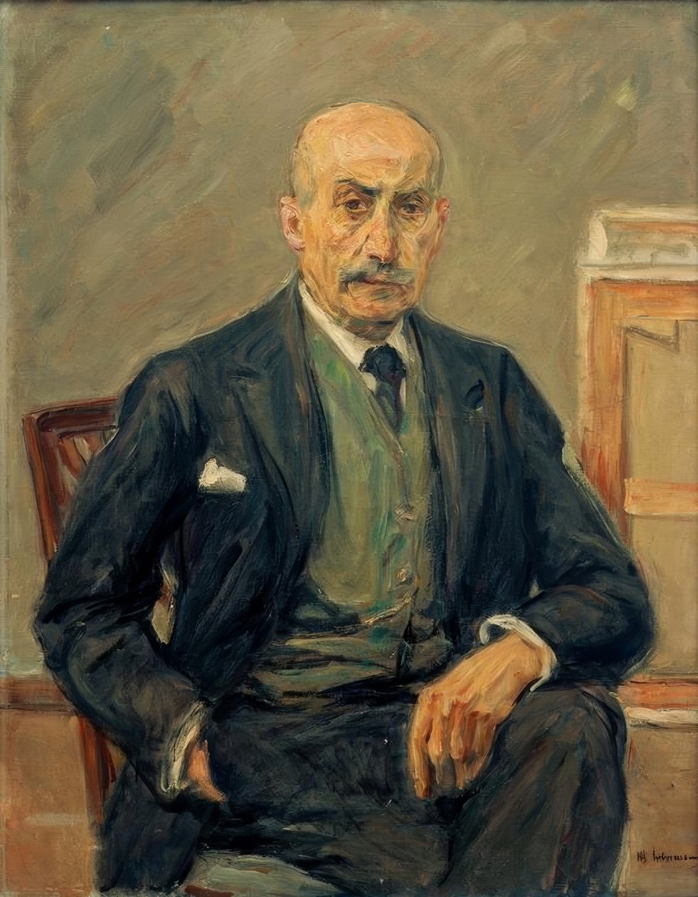 Autorretrato de Max Liebermann