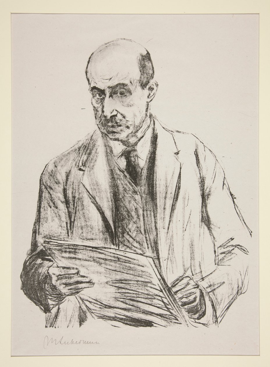 Auto retrato de Max Liebermann