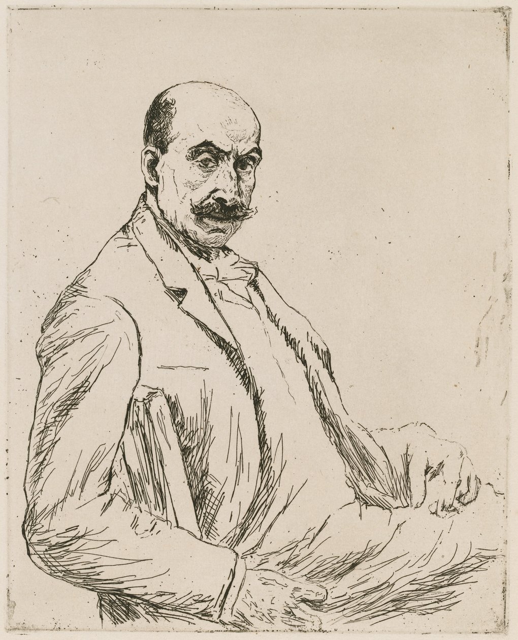 Autorretrato, 1906 de Max Liebermann
