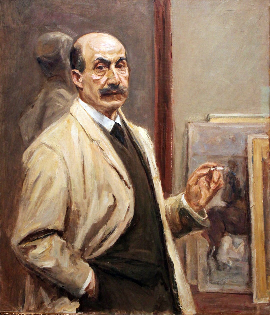 Autorretrato de Max Liebermann