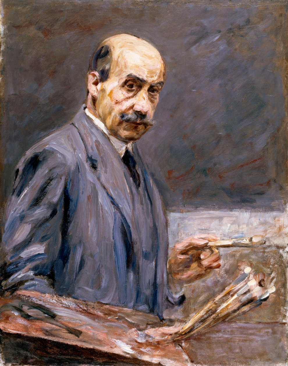 Autorretrato, 1911-12 de Max Liebermann