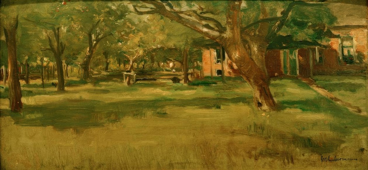 Estudio para el blanqueo de Max Liebermann