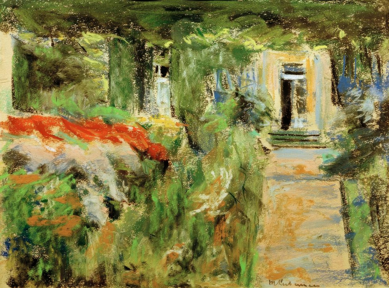 Jardín delantero hacia el este de Max Liebermann