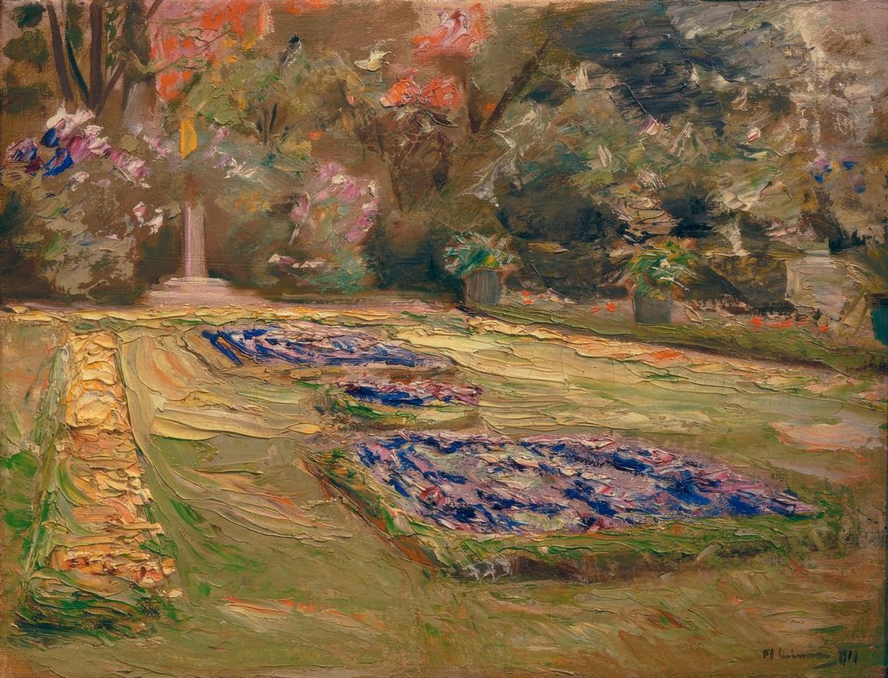 Jardín de Wannsee de Max Liebermann