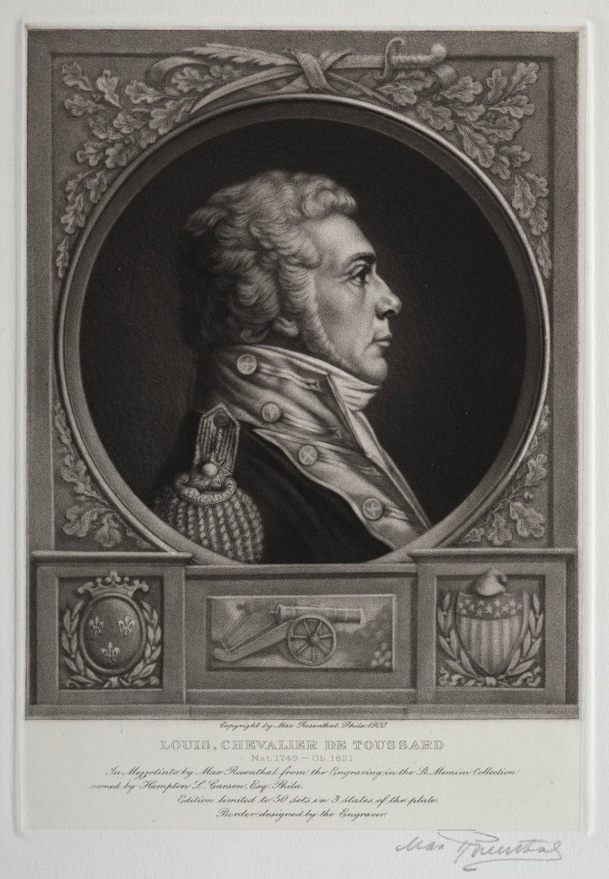 Louis, Caballero de Toussard, 1900 de Max Rosenthal