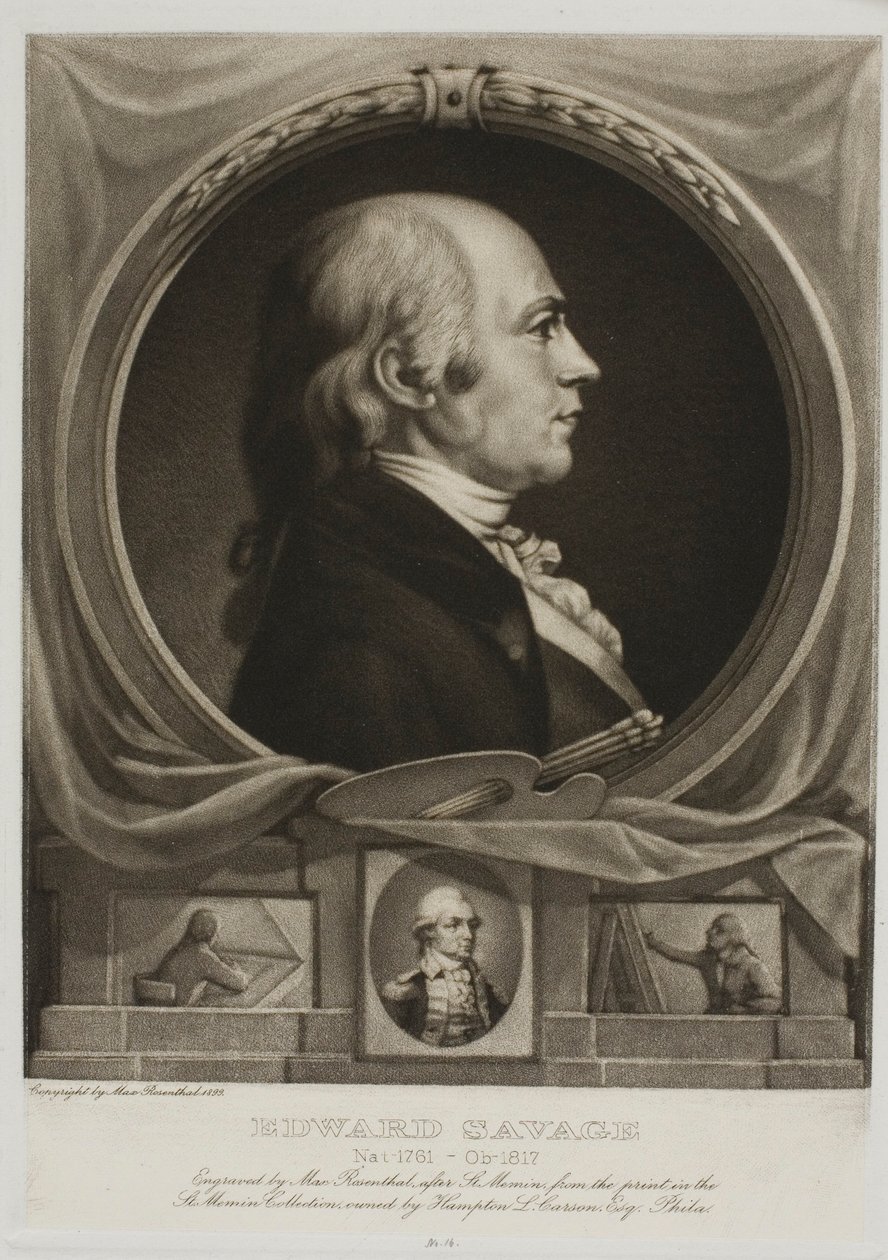 Retrato de Edward Savage de Max Rosenthal