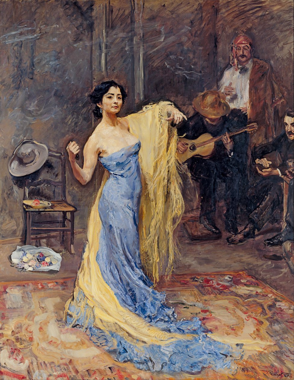 Bildis de la bailarina Marietta di Rigardo, 1904 de Max Slevogt