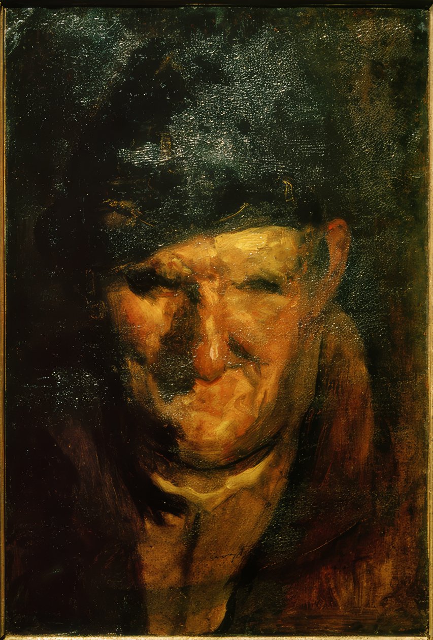 Cabeza de un campesino de Max Slevogt