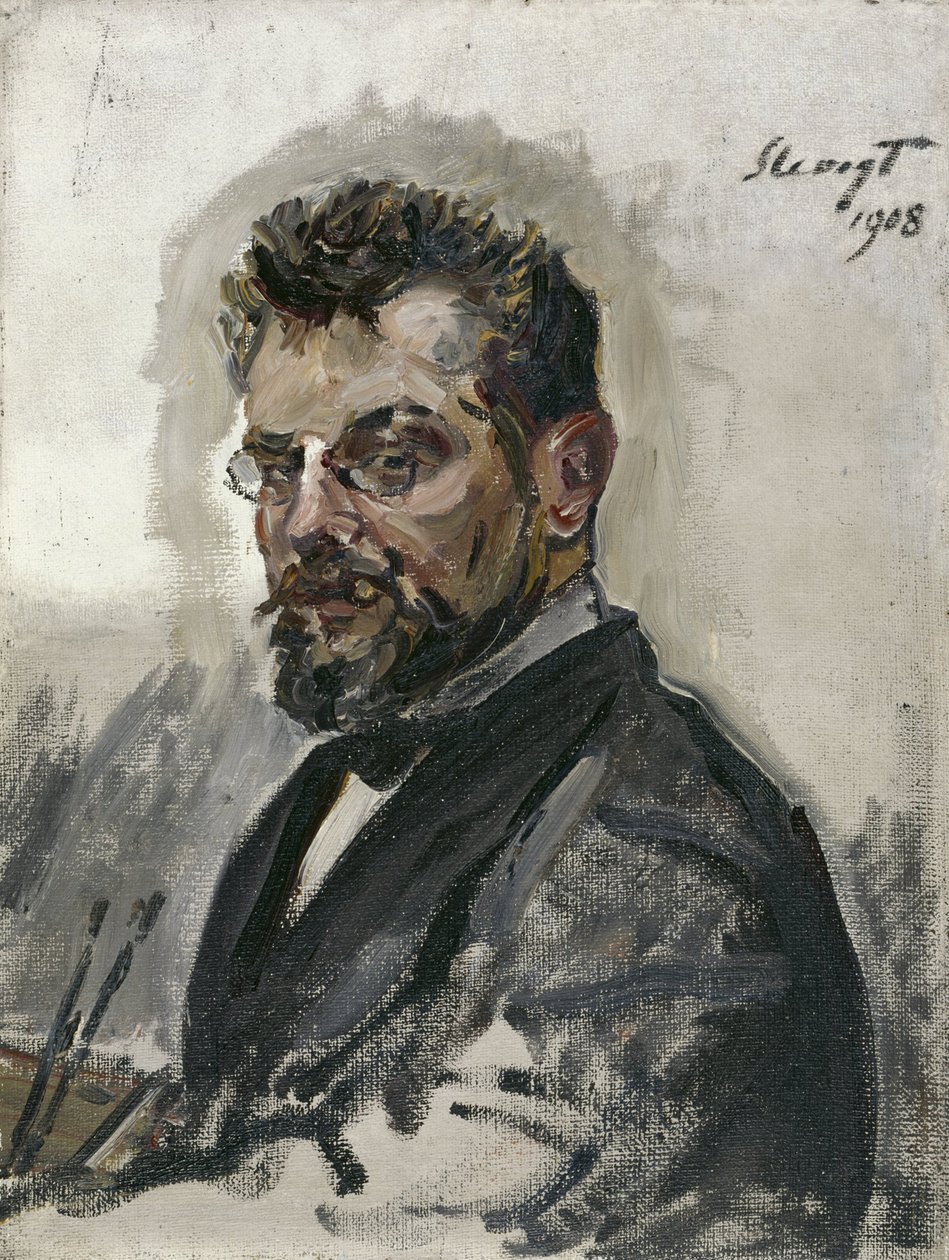 Auto retrato de Max Slevogt