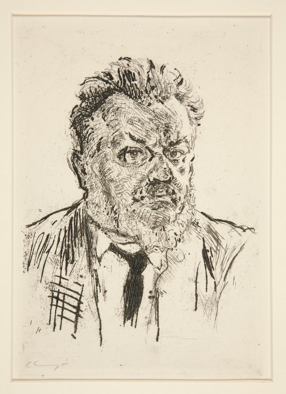 Auto retrato de Max Slevogt