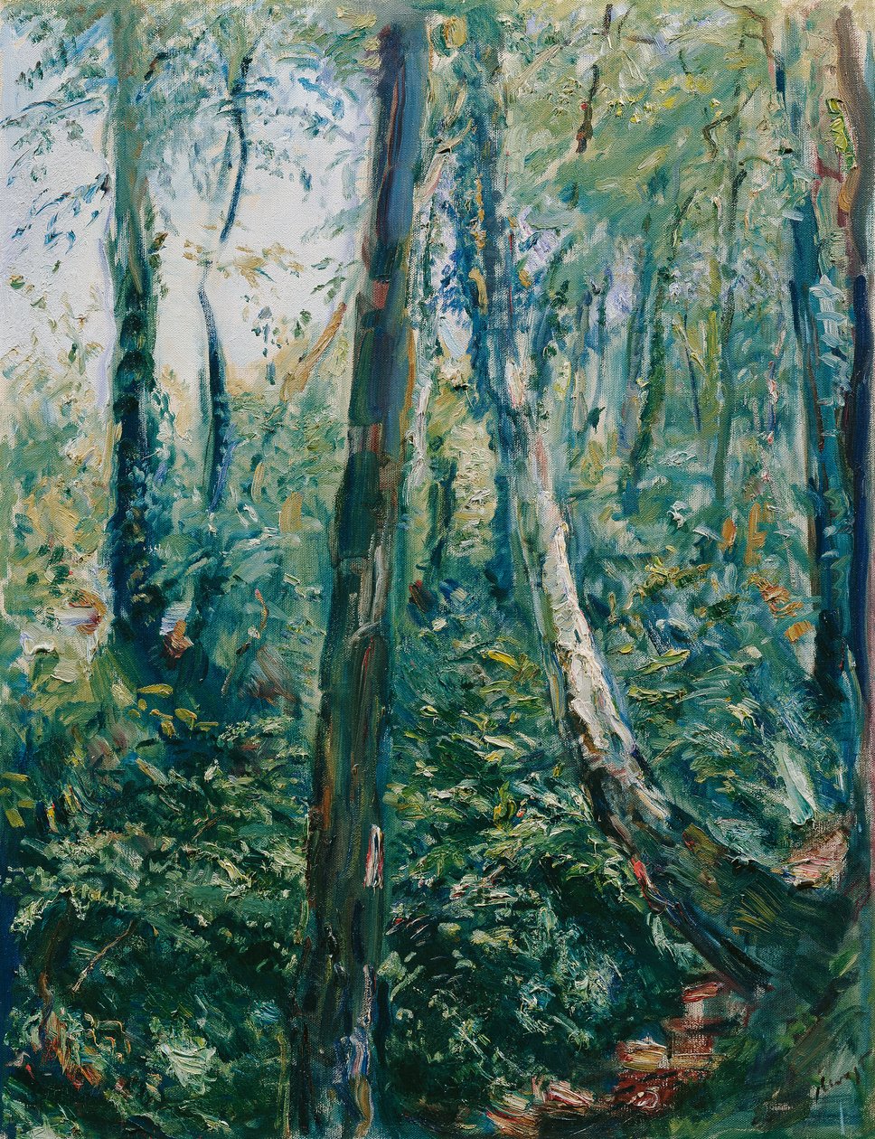 camino del bosque de Max Slevogt