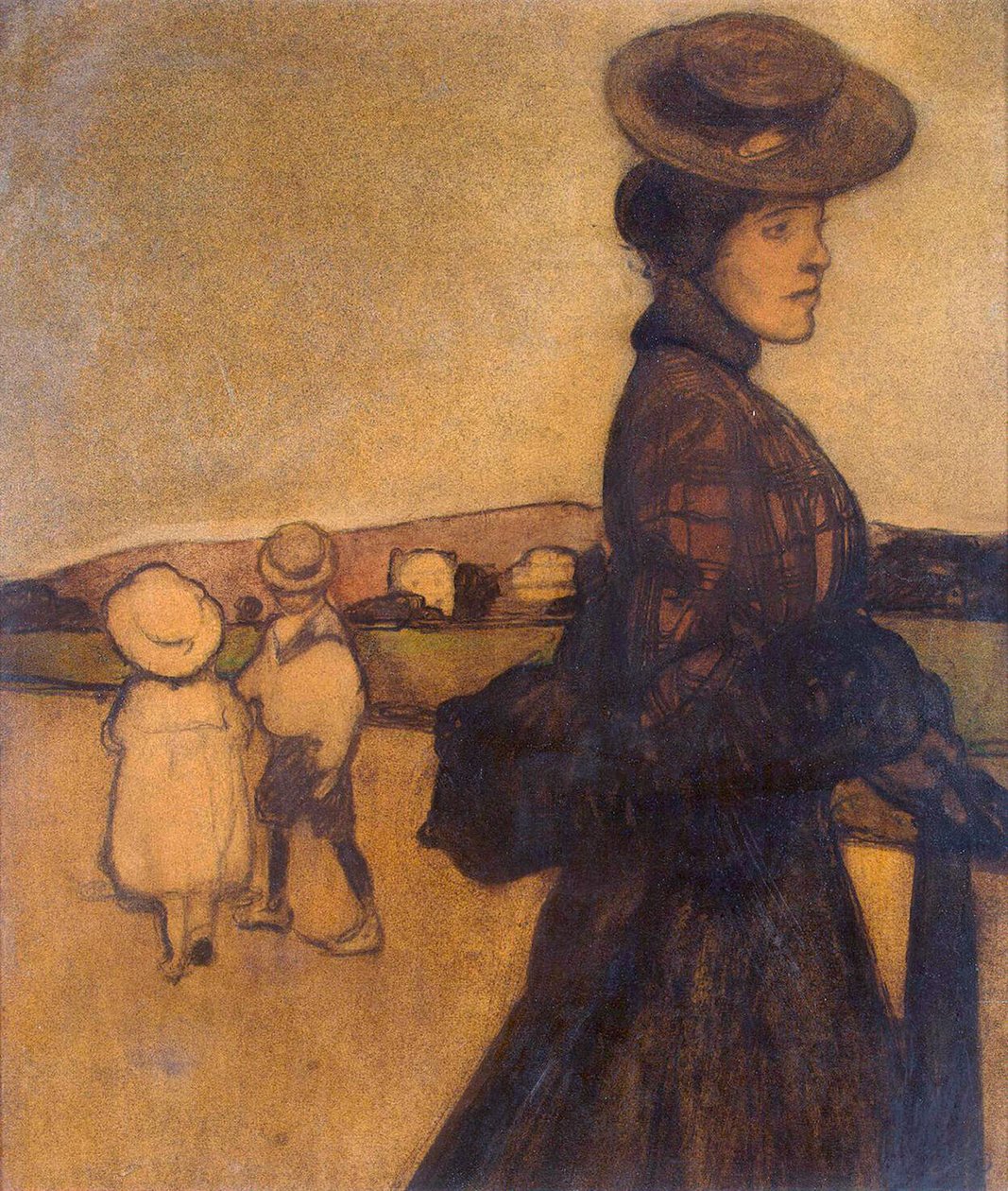 Institutriz, c1901-1902 de Maxime Dethomas