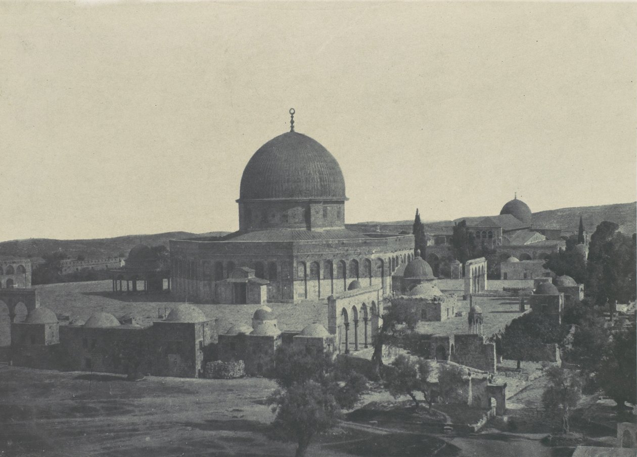 Palestina. Jerusalén. Mezquita de Omar de Maxime Du Camp