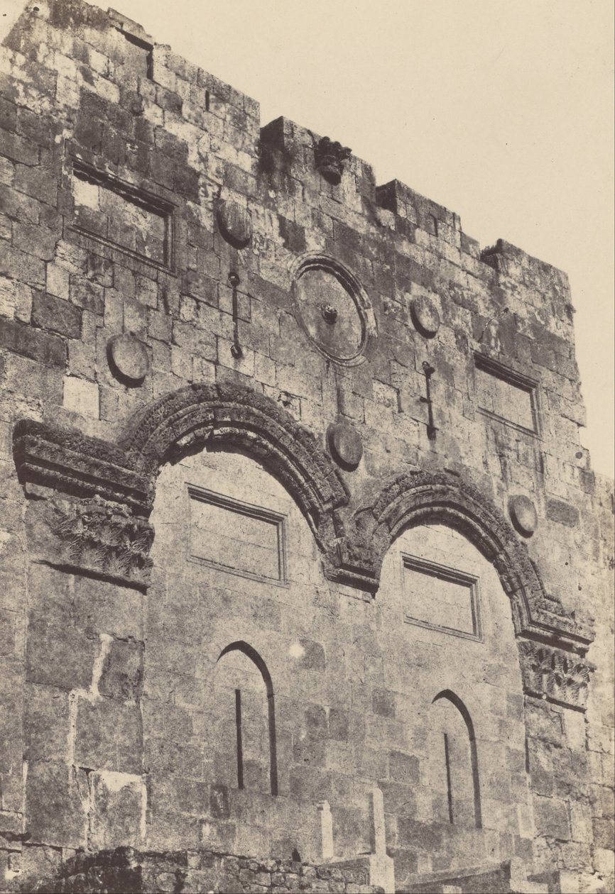 Palestina. Jerusalén. Puerta Dorada de Maxime Du Camp