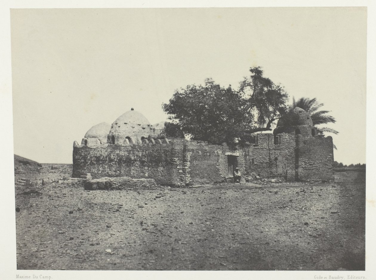 Tumba de Cidi-Abdellah-el-Marabout, Alto Egipto de Maxime Du Camp