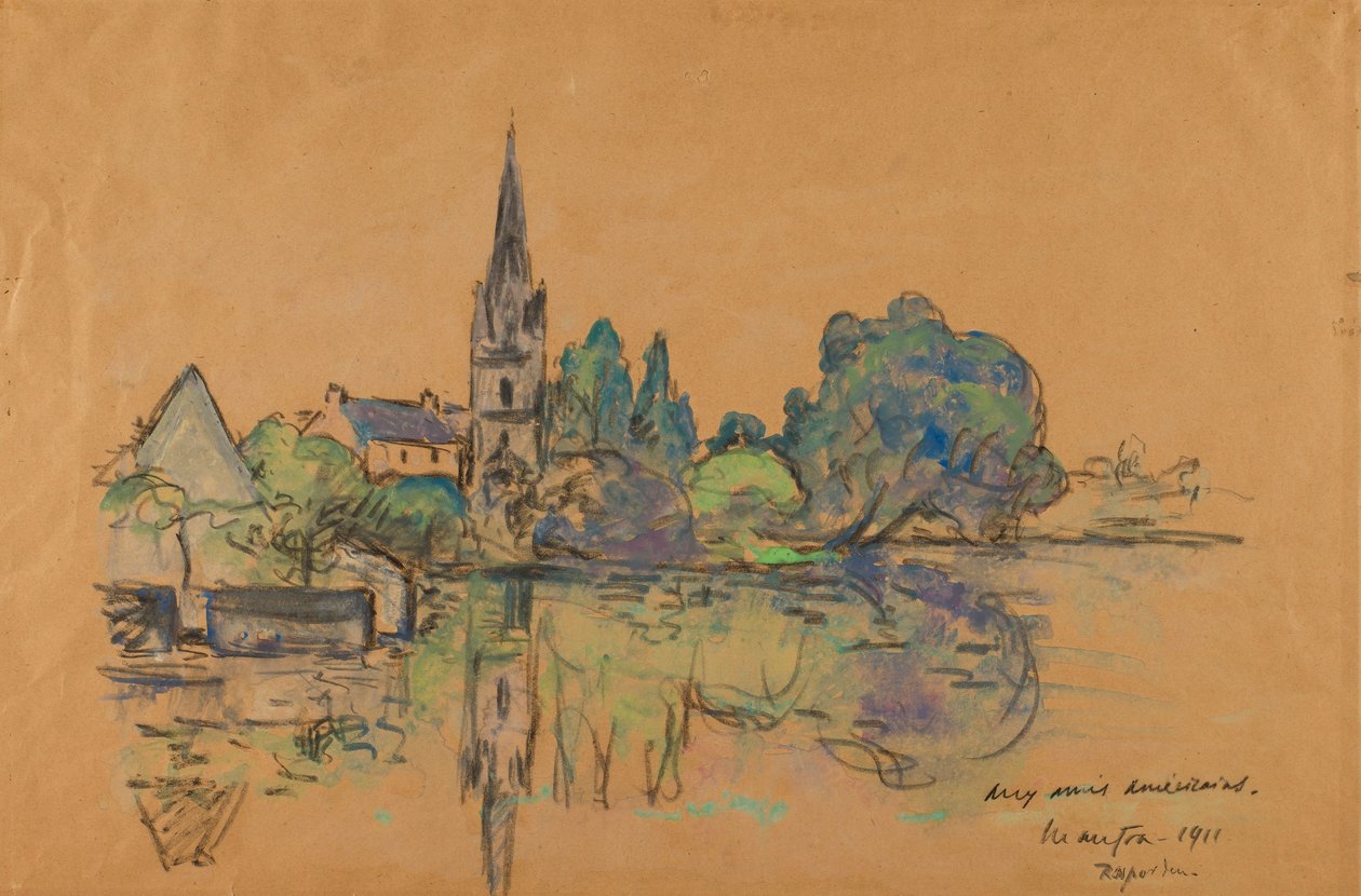 Paisaje de Maxime Emile Louis Maufra