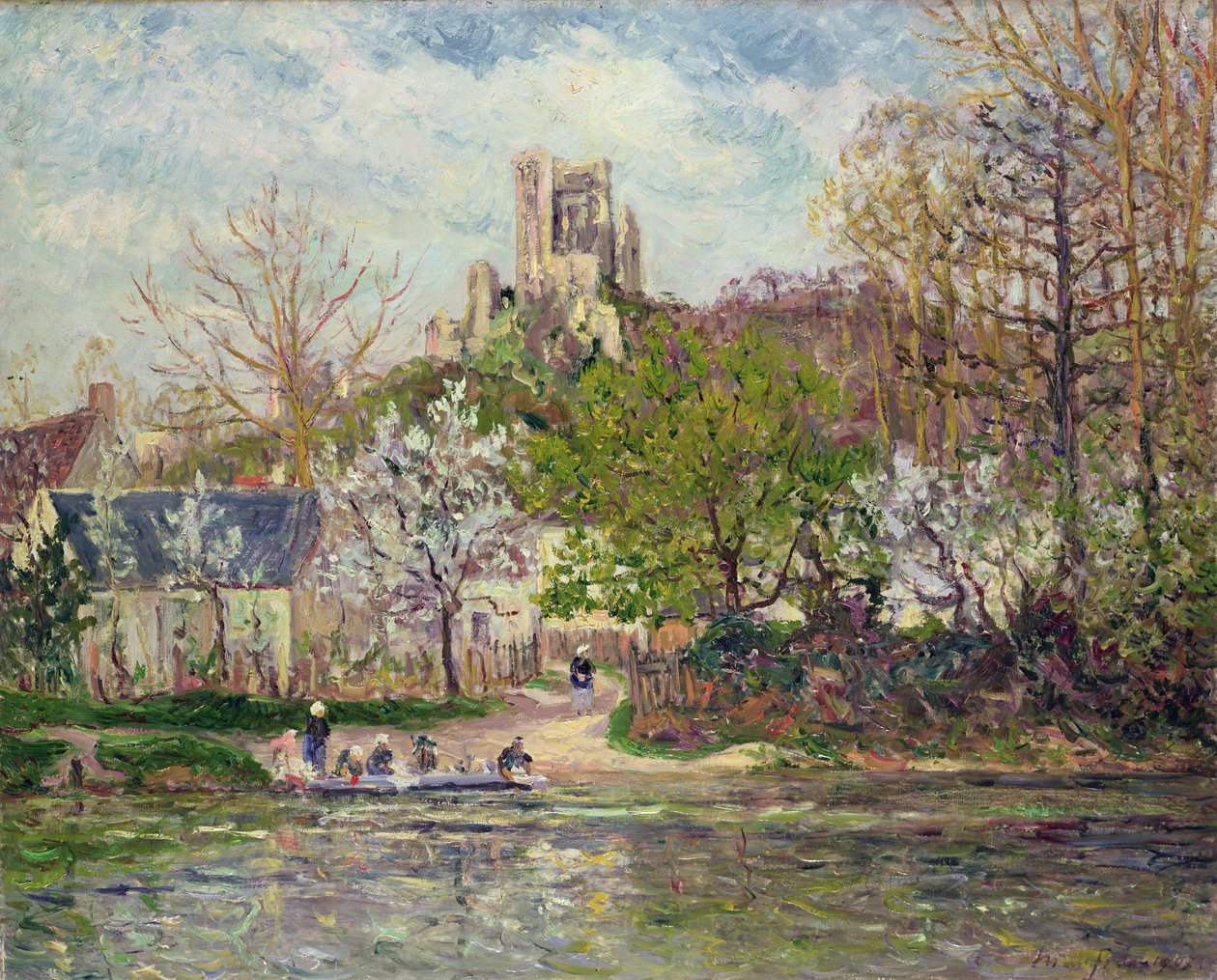 Primavera en Lavardin (Touraine) de Maxime Emile Louis Maufra