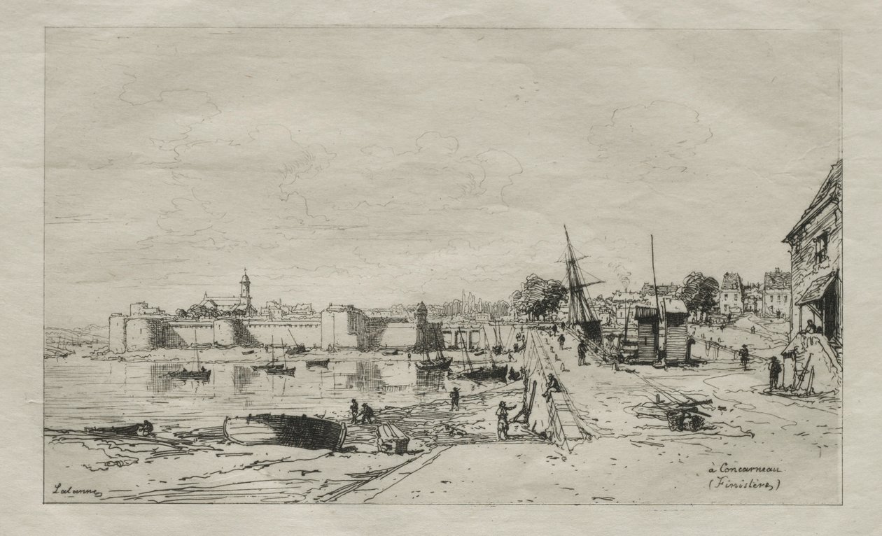 A Concarneau de Maxime Lalanne