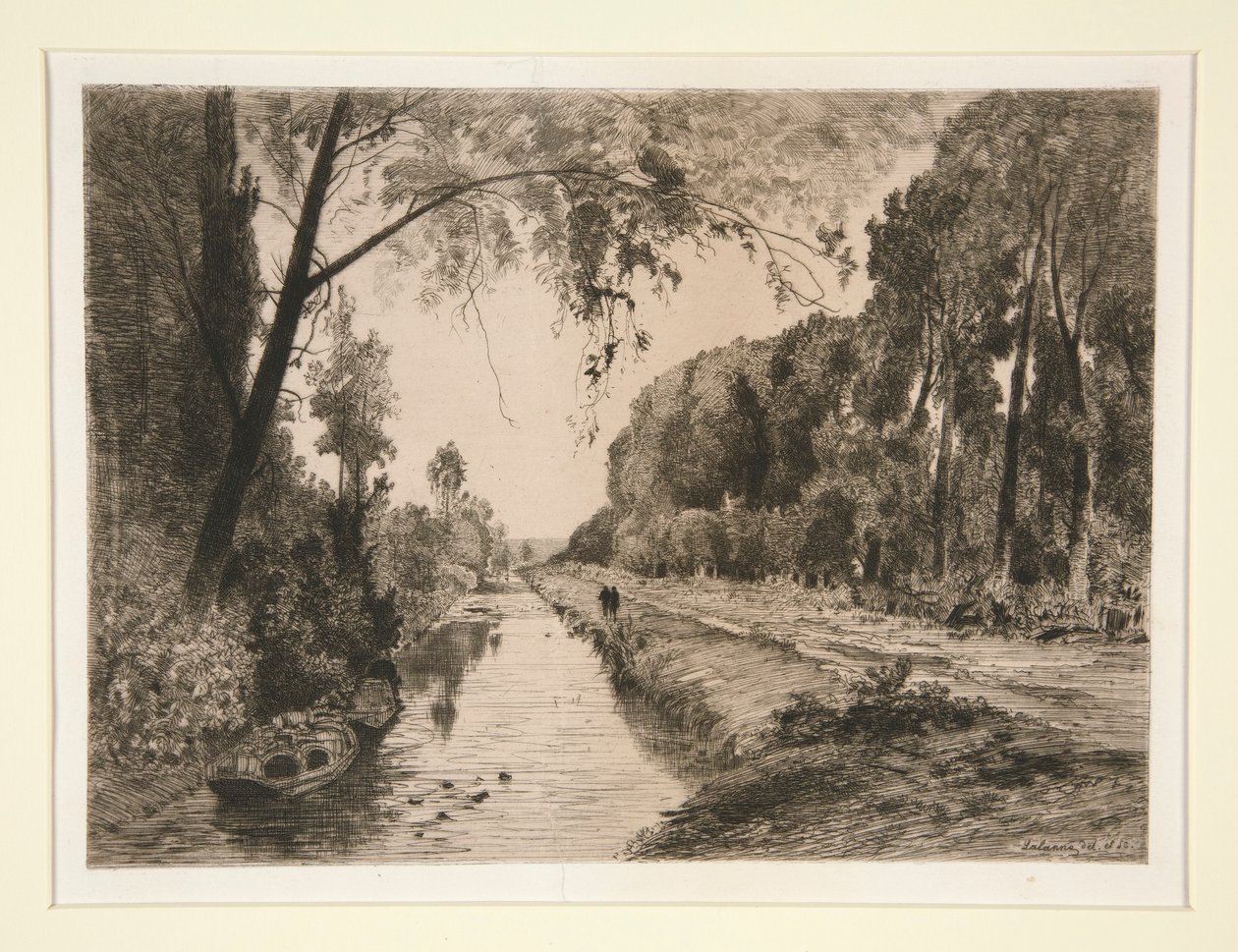 El canal ? Pont-Sainte-Maxence de Maxime Lalanne