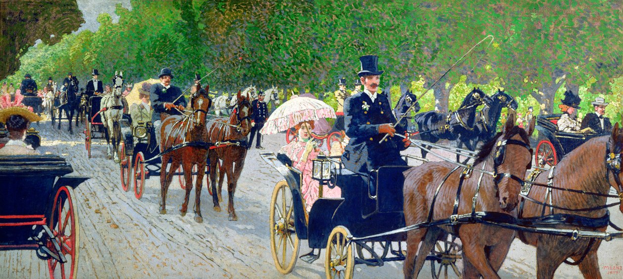 Conducción en el Parque del Prater de Maximilian Lenz