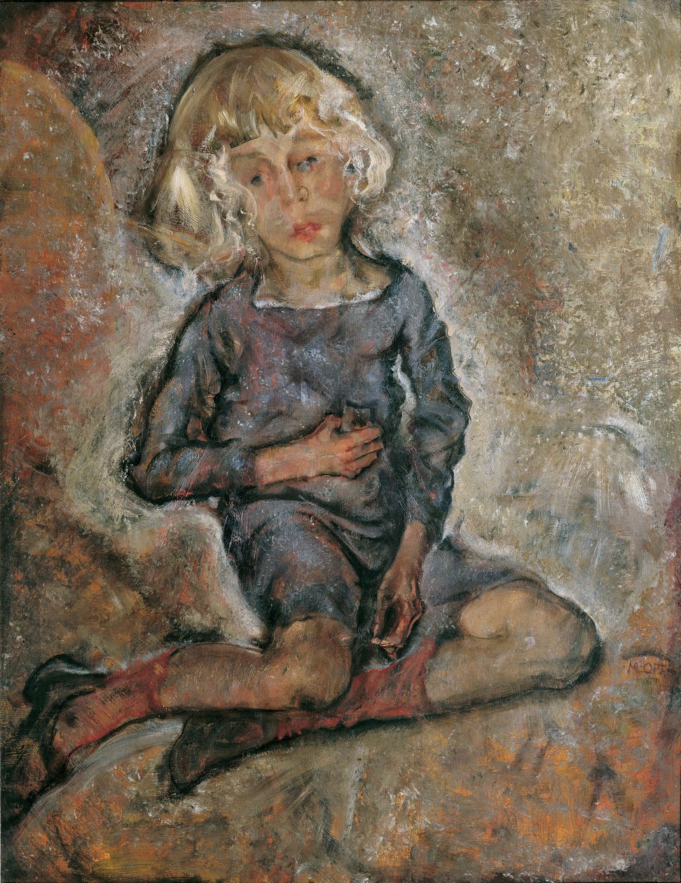 Retrato de un niño de Manfred Osthaus de Maximilian Oppenheimer