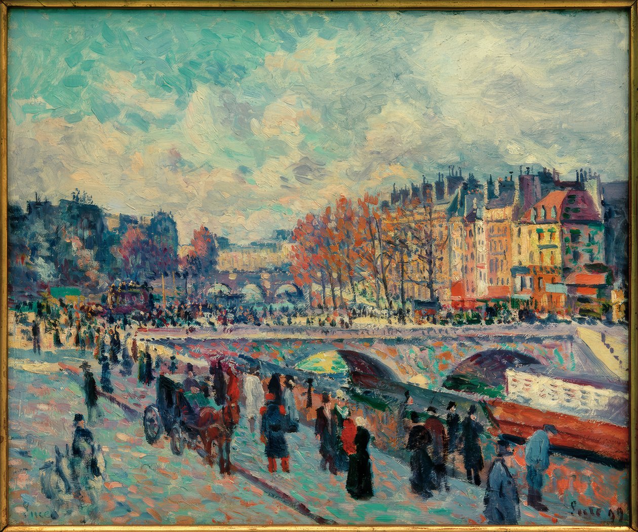 Quai St-Michel de Maximilien Luce
