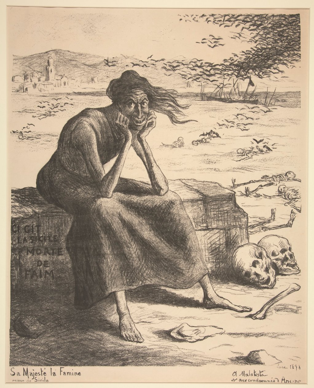 Hambre de Su Majestad de Maximilien Luce