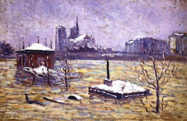 La inundación de Maximilien Luce