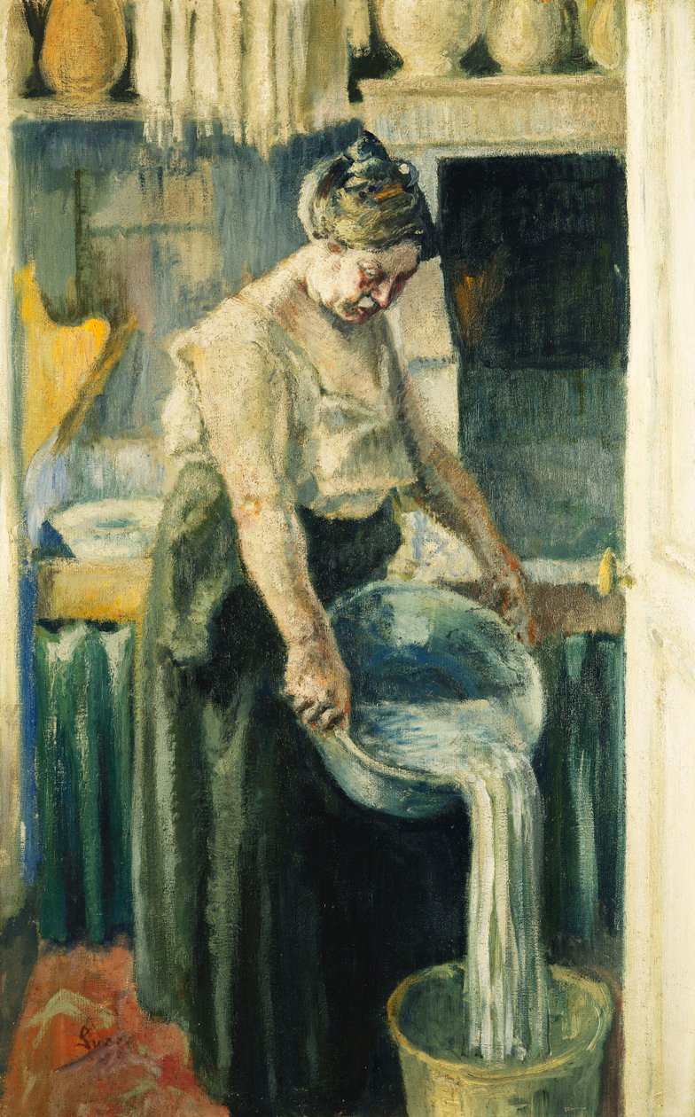 La lavandera de Maximilien Luce